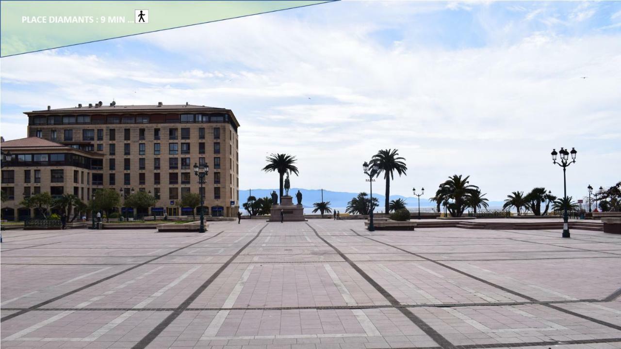 Centre Ajaccio ☆ Wifi ☆ Clim ☆ Plages Ngoại thất bức ảnh