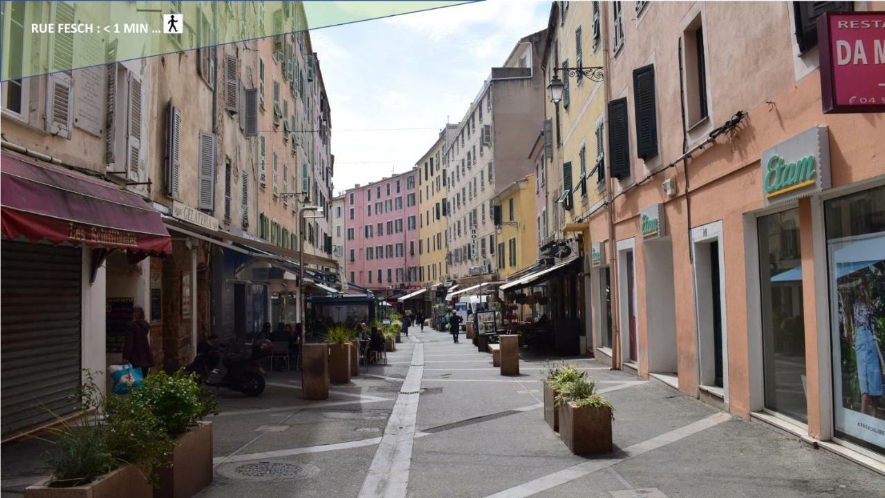Centre Ajaccio ☆ Wifi ☆ Clim ☆ Plages Ngoại thất bức ảnh